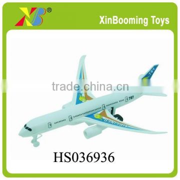 2015 best selling pull back plastic small toy plane wholesale toy for children