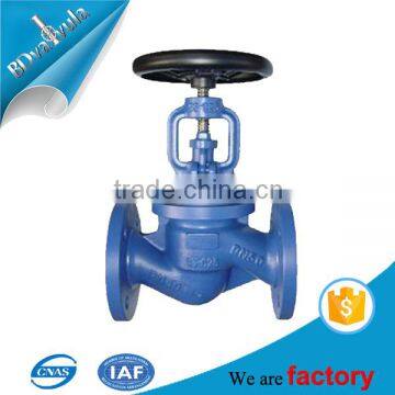 Graphite Packing DIN Long Bellow Globe Valve