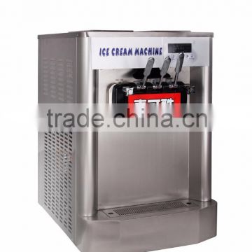 Oceanpower Sunny A12 Mini Frozen Yogurt Machine,Small Ice Cream Machine With Rainbow Surface