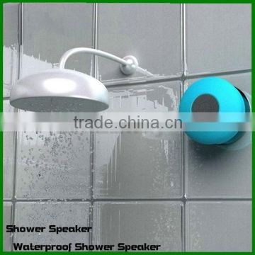 waterproof bathroom sucker bluetooth speaker