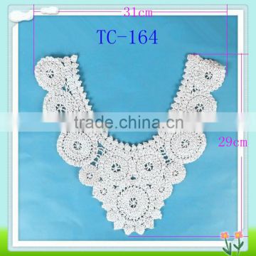 new collection cotton neck lace for tops