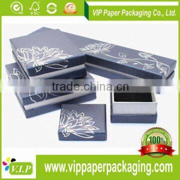 LUXURY CUSTOM PROMOTIONAL GIFT PAPER PACKAGING JEWELRY BOX