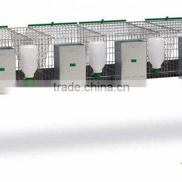 Rabbit cage 4 compartments. Model Baracaldo