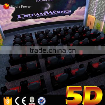 high technology Hydraulic Simulator 5D Cinema Motion Chair Ride Simulator amusement park used equipment