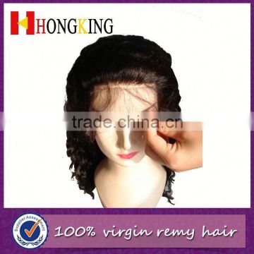 Top Quality Human Hair Front Lace Wig Accept Paypal Made In China