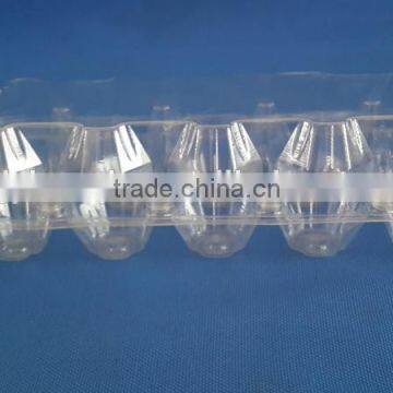 blister transparent pastic egg trays 10 holes