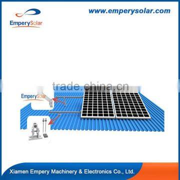 High quality solar panel roof mount / solar adjustable mounting bracket / solar mounting system for home use