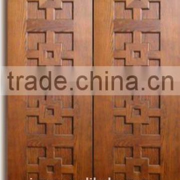 wooden carved bifold / folding door