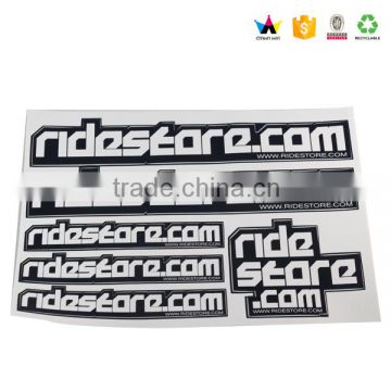 Custom glossy sell adhesive vinyl sticker Wholesale