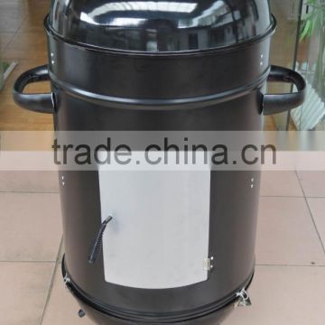 Flame Safety Device Safety Device and Iron Metal Type barrel charcoal smoker grill