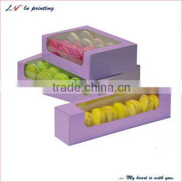 hot sale macaroon packaging box wholesale made in shanghai