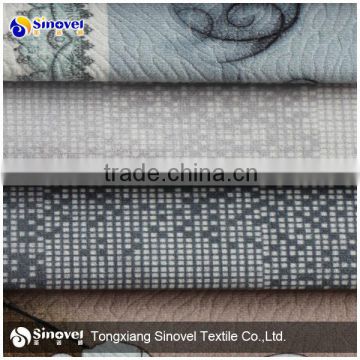 Printing Micro Velboa Fabric For Sofas/embossed fabric