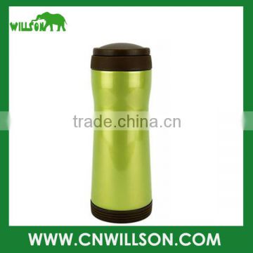 400ml double wall stainless steel thermal mug for hot drink