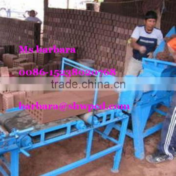 small clay hollow block machine/solid brick making machine/clay extruder machine 008615238020768
