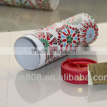 Custom Logo Round Recyclable T-shirt Packaging Tube