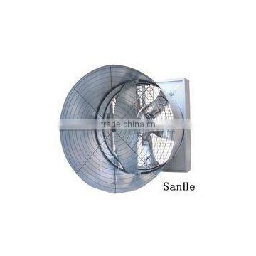 livestock / poultry house wall mounted butterfly type cone ventilation fan