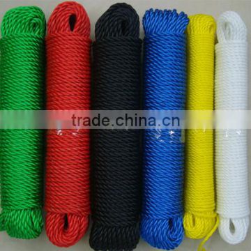 natural color changing twisted rope 3-48mm 3-strand or 4-strand for sale