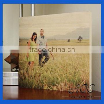 Personalized Wooden Photograph Painting UV printing on wood MDF Poster Picture Poster Sign