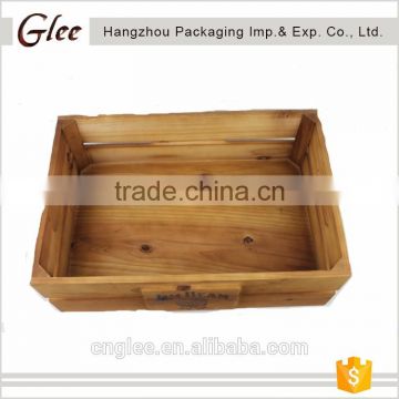 Customed latest style top quality wooden cooler crate