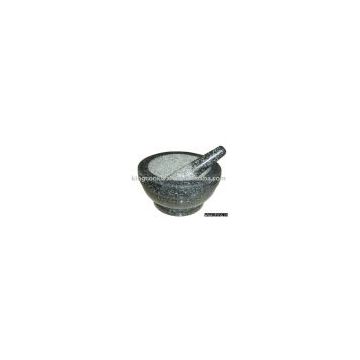 MARBLE MORTAR AND PESTLE 1