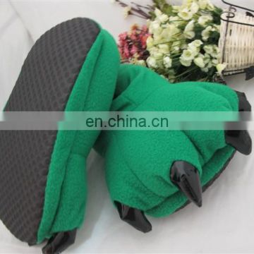 HI CE/ASTM/AZO standard adult plush home palm animal slipper