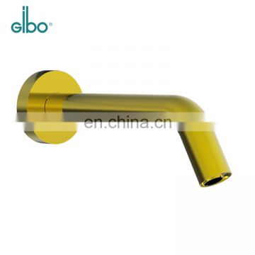 OEM wall mounted automatic gold faucet