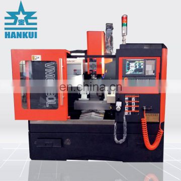 Benchtop 5 axis CNC vertical milling machine universal japanese controller