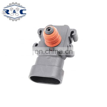 R&C High Quality Boost Manifold Pressure Sensor 16187556 For Chevrolet Buick Cadillac Truck  Intake Manifold Pressure Sensor