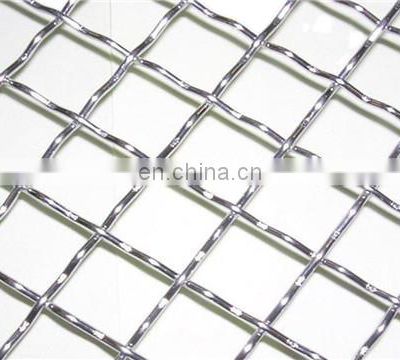 100 Micron Wickwoven Stainless Steel Wire Crimped Wire Mesh Screen For Sale