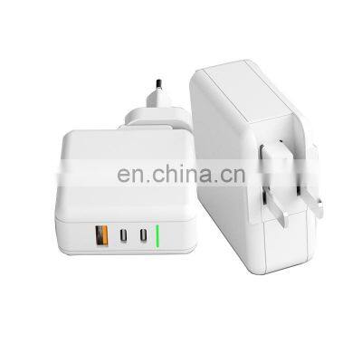2021 New Arrivals Electric Wall Charger Fast Charging Type-c 65W GaN Charger Portable Charger For Tablet Mobile Phones Laptop