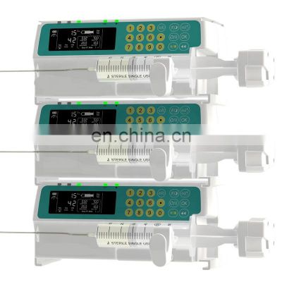 medical electric single channel  manufacturers portable syringe pump for hospital