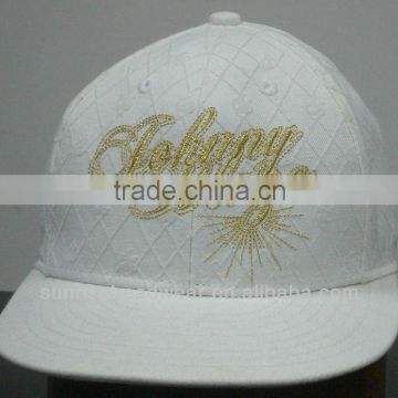 custom printing and Metallic embroidery hats and caps
