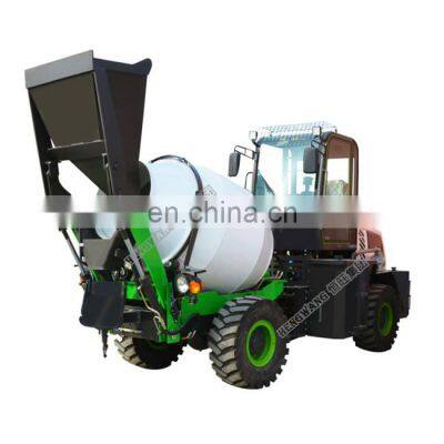 Small Mini Self Loading 3 cbm Concrete Mixer Truck price