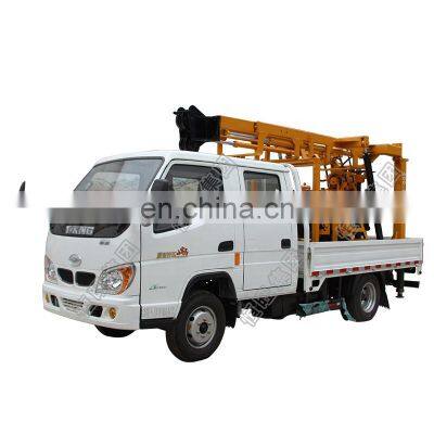 Truck mounted water well hydraulic drilling rig machine price