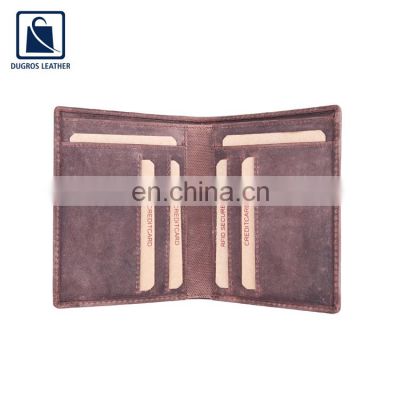 Unique Design Fashion Designer Vintage Style Men Genuine Leather Wallet Available in Customize Colors