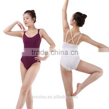 Double Straps Camisole Gymnastics Leotards