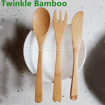 Best Bamboo knife,fork and spoon Wholesale /bambu wooden knife/bamboo knives from China