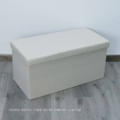 Foldable storage ottoman