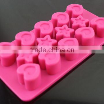 Kitchen accessory silicone molds for food