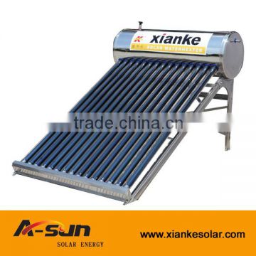 Rooftop Compact Vacuum Tube Solar Water Heater Price