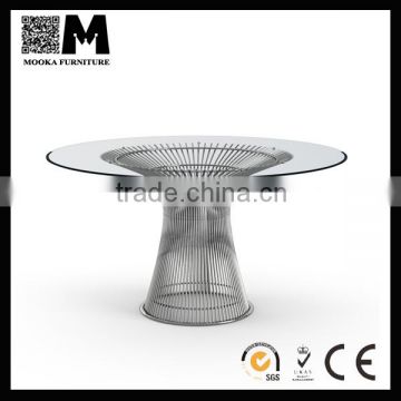quality live furniture Platner cafe table wire design round coffee table