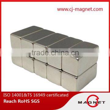 Neo magnet china suppliers with zinc-coated N48