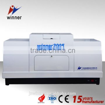 Double laser orthogonal optical bench Winner2005A laser Particle Size Analyzer with wet dispersion