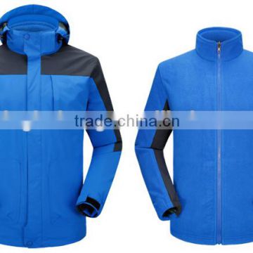 winter 3 in 1 jacket wholesale custom men waterproof jacket wholesale
