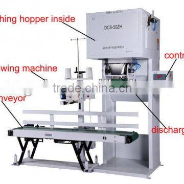 DCS series semi automatic wood pellet package scale manufacturer