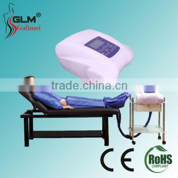 Far infrared/pressotherapy/EMS 3 in 1 pressotherapy machine used/infrared pressotherapy equipment for fat reduction