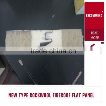 mineral wool insulated aluminum roof panels laminated roof panels for prefab house for warehouse for workshop