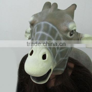 China Wholesale Eco-friendly Latex Mask Animal Head Halloween Mask Latex