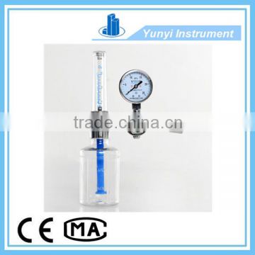 High pressure oxygen gauge regulator