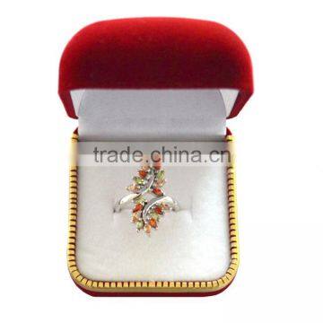 Customized Velvet jewelry Boxes Manufacturers China,Ring Boxes.